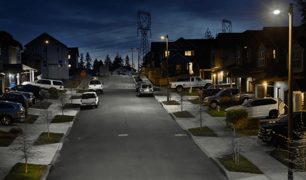 Municipal Street Lighting in Sandy, OR Neighborhood